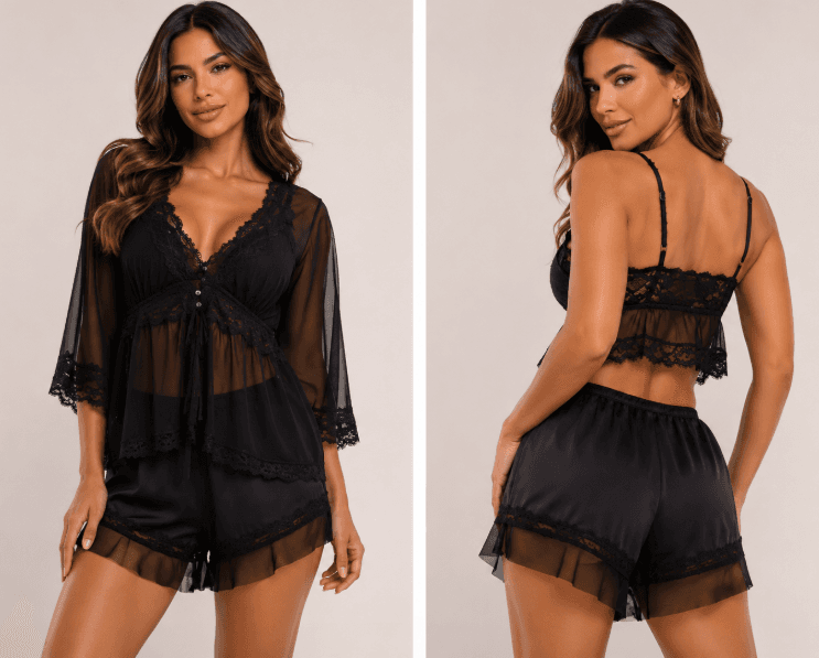 Conjunto Clara Preto